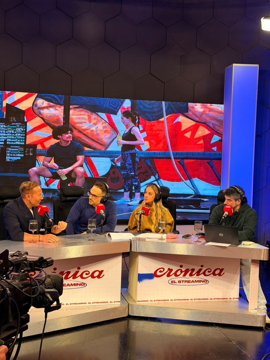 Rafa Martos en la mesa de Crónica